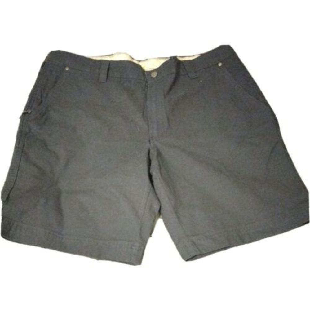 Columbia Cargo Chino Hiking Shorts Sz 38 (38x10) Blue Cotton Zip pocket